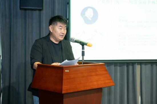 广西师范大学美术学院副院长刘宪标致辞